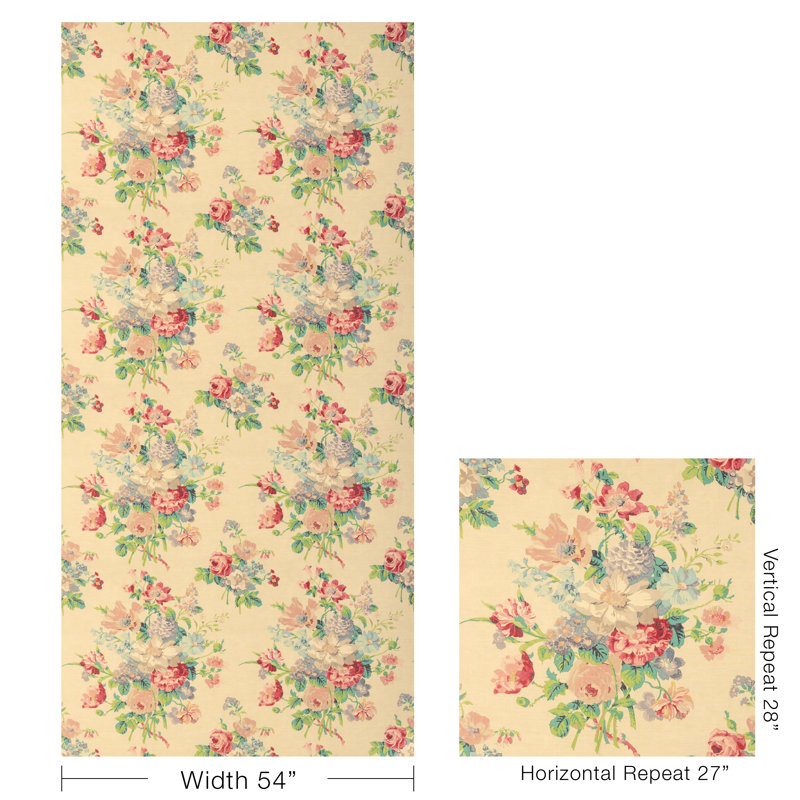Hathaway Print, Berry