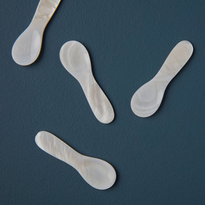 Mini Shell Spoons, Set of 4