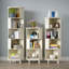 Solid Wood Corner Bookcase-119638989-119638988