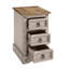 Palmea 35cm W Solid Wood Bedside Table