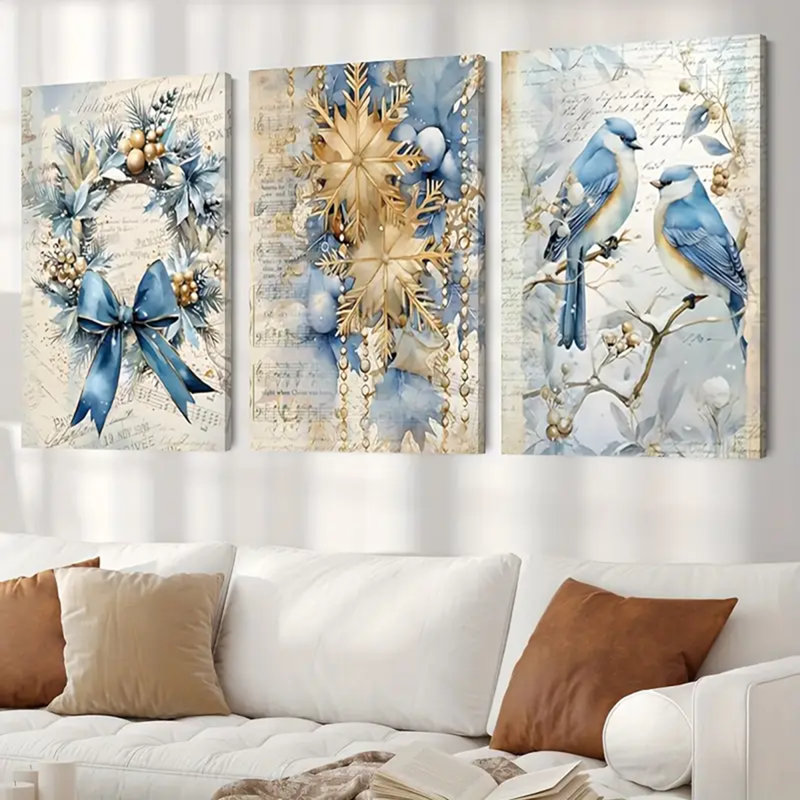 3 Piece Wrapped Canvas Print