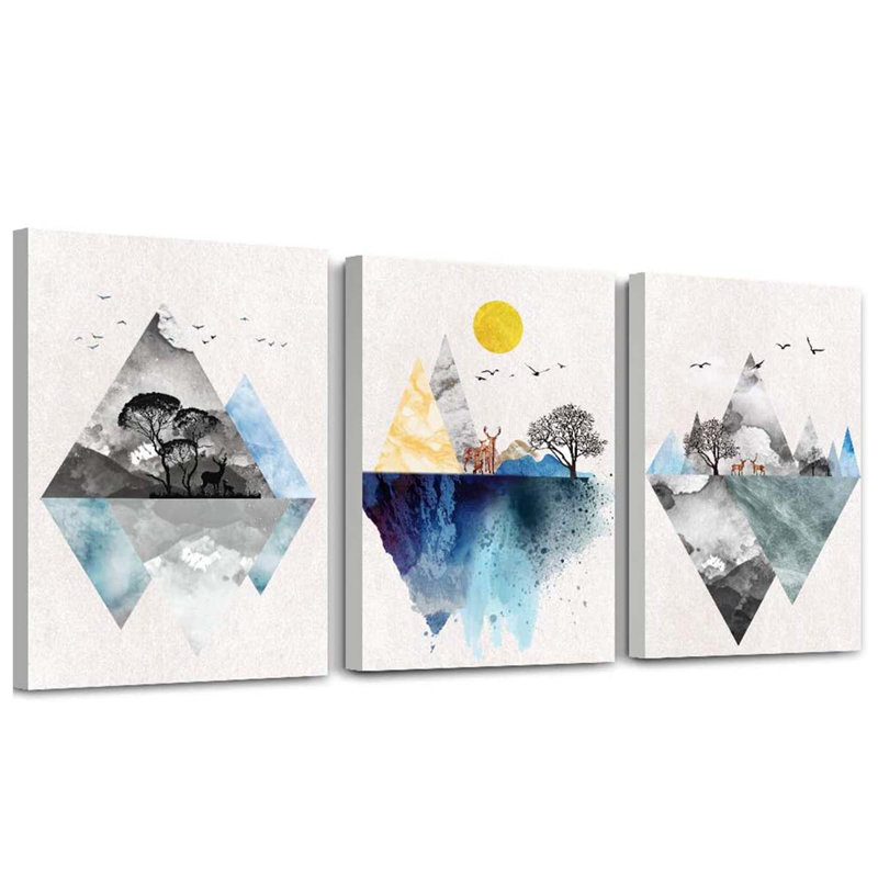 3 Piece Wrapped Canvas Print