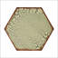 Table d'appoint SELVA avec des motifs complexes et aucun assemblage requis, parfait pour ajouter de l'élégance à tout espace de vie-1286274135