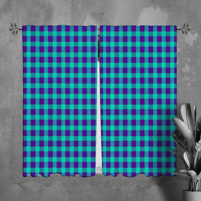 Paire de rideaux obscurcissant en polyester Tanari, L 20 po x L 61 po