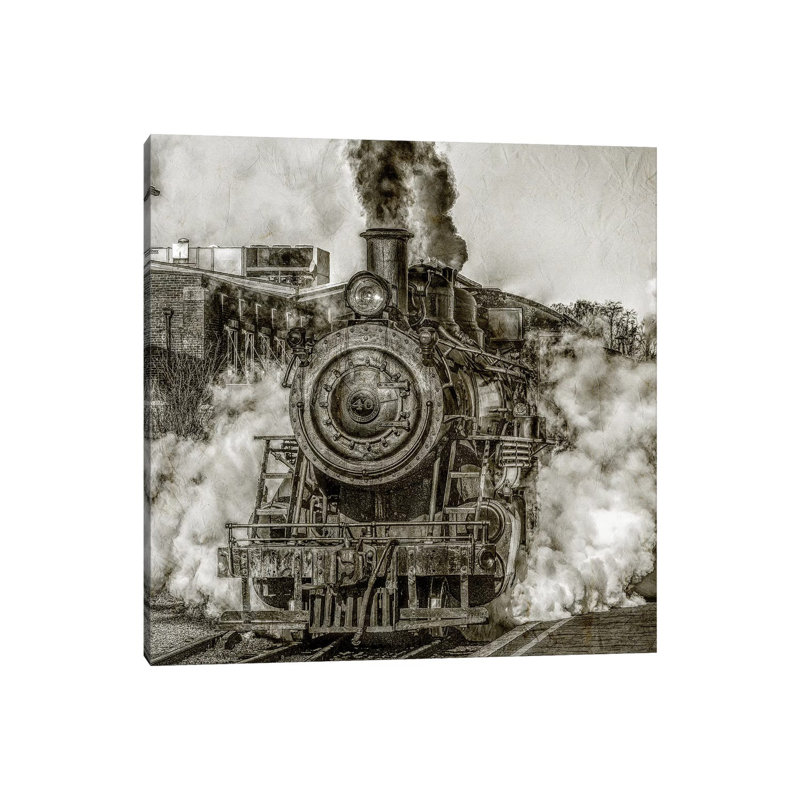 Along The Tracks II by Kimberly Allen - Wrapped Canvas Gallery-Wrapped Canvas Giclée, 45.72cm H x 45.72cm W
