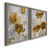 Toile avec cadre gris