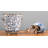 Porcelain Blue And White Crab Figurine With Bronze Ormolu In Blue And White Collection