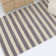 Abington Striped Wool Hand Tufted Area Rug