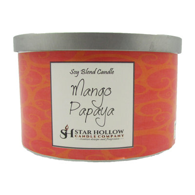 Bougie pour pot de mangue et papaye