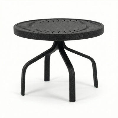 Windward Outdoor Sunburst 18" Round Side Table