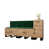 Brown/Green is out of stock selected