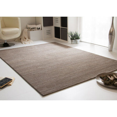 Illings Solid Colour Flatweave Area Rug