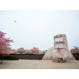 Memorial Of Dr. Martin Luther King Jr. Print by Scott Wurzel