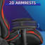 Fauteuil inclinable, ergonomique, pivotant et réglable-1782907202