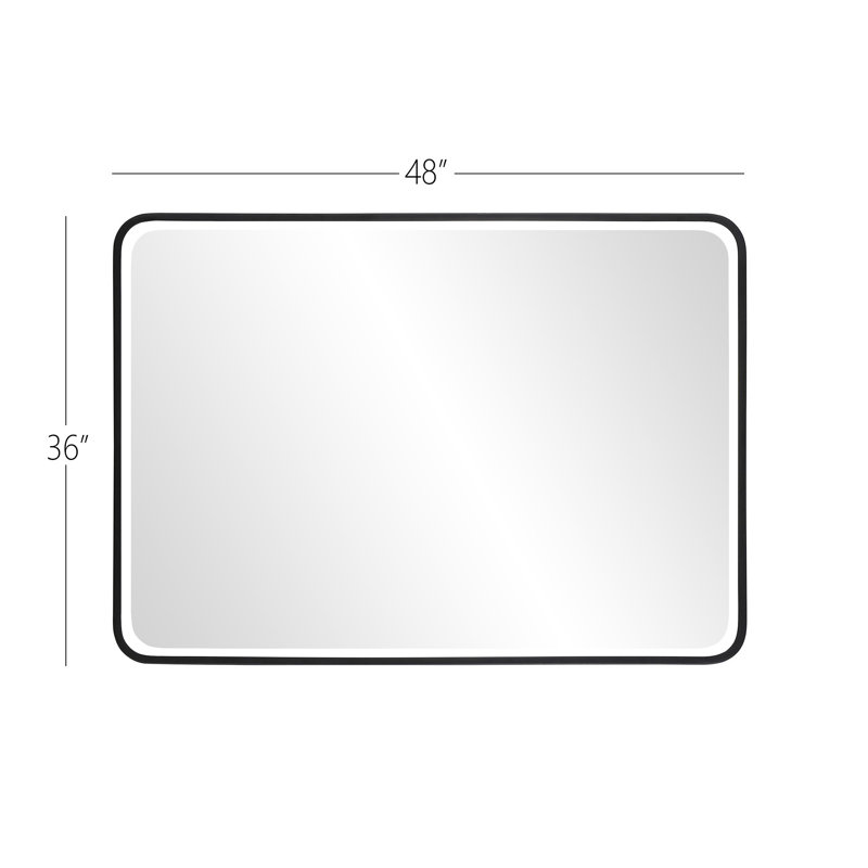 Miroir de salle de bain Arloine, 36 po x 48 po