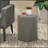 Pentagonal Outdoor Side Table , 16 " W 16 " D-1779382429