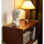Commode d'appoint de sol style rétro français
