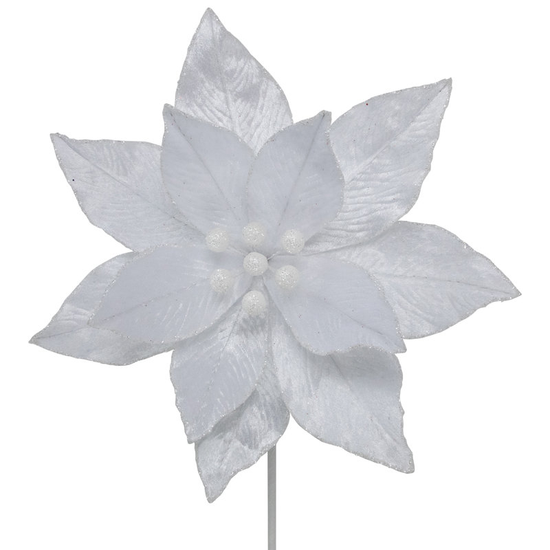 24'' Fabric Plants & Flowers Pick