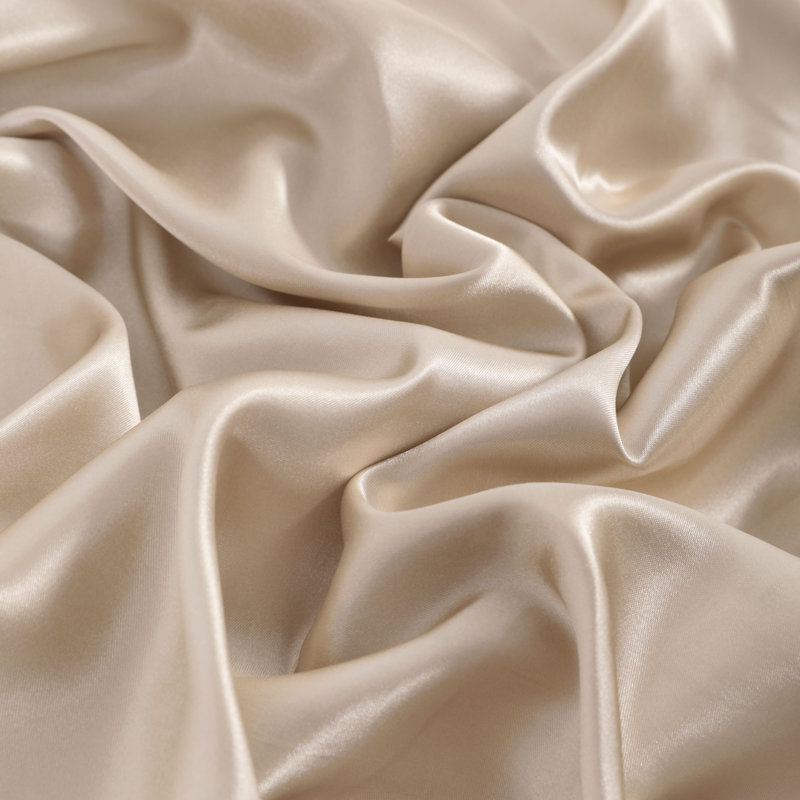 Pillowcases, Satin Luxurious Pillowcases with Envelope Closure - NTBAY, Standard Pillowcase, Champagne