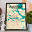 Stockholm City Map - No Frame Print-585489640