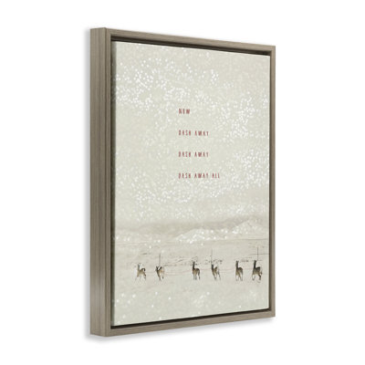 «Dash Away Winter Poem» par Rhonda Addison