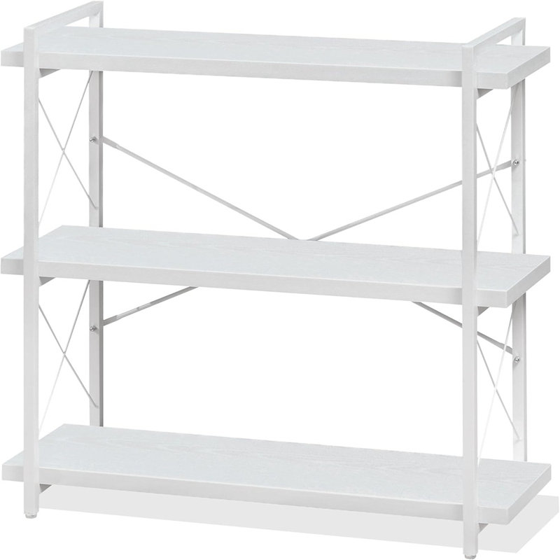 3-tier Industrial Bookcase