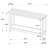 Castleton White Wood Entryway Sofa Console Table-1579894209