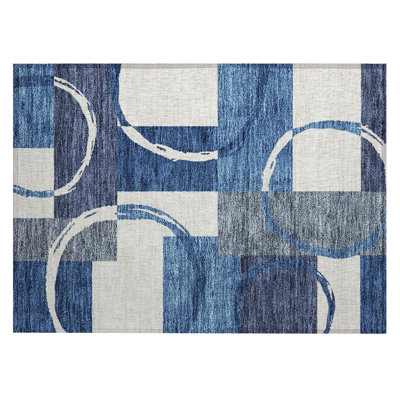 Aleh Area Rug with Non-Slip Backing