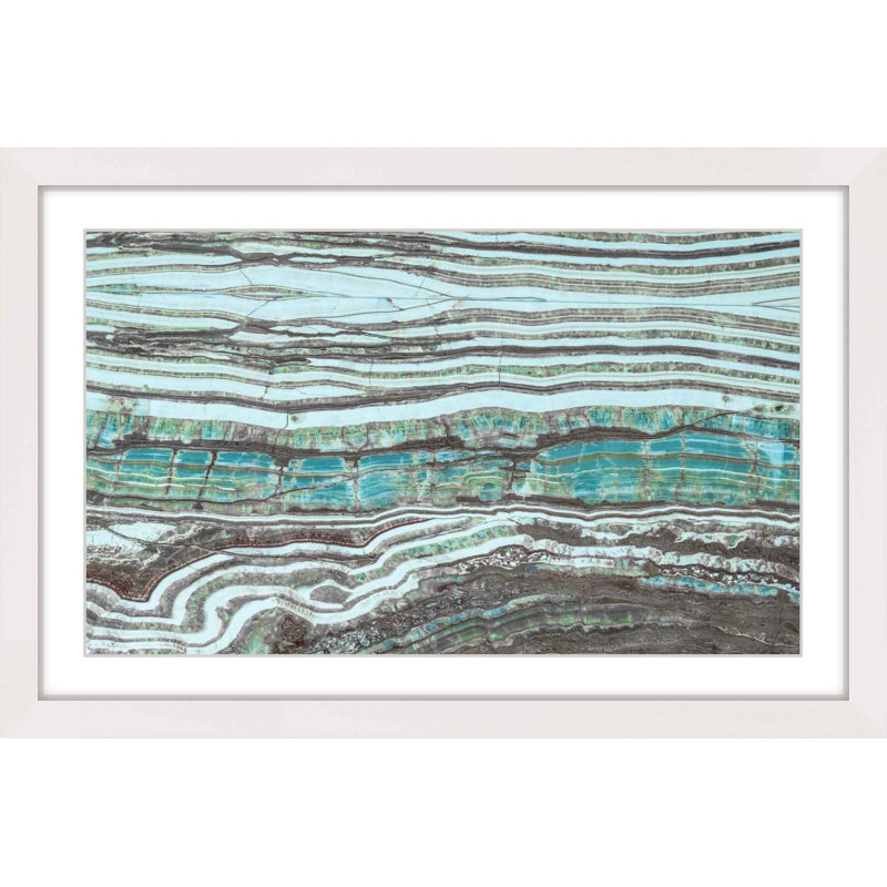 Millenium Layers - Single Picture Frame Print, 61cm H x 91cm W x 3.81cm D