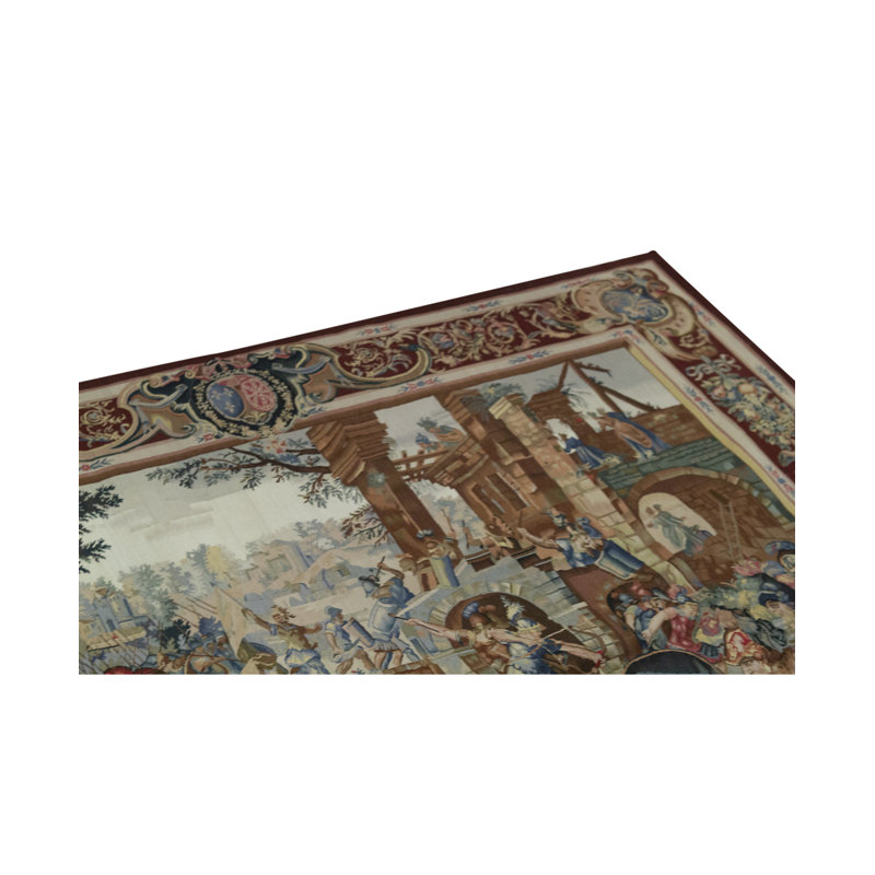 Hand-Knotted High-Quality Green Area Rug