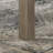 Tabitha 66"W Rectangular White Faux Marble Top Dining Table In Light Oak Finish