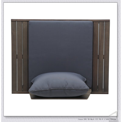 Fauteuil club Sedona avec bois d'acacia durable et coussins résistants à l'eau pour une détente en plein air