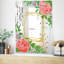 Miroir décoratif efflorescent moderne-40086790