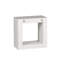 Square Mindi Wood Solid Wood Floating Shelf