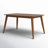 Gallman 59.06'' W Rectangular Dining Table with Tapered Legs-2040980805-2081120009