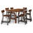 Dooling 7-Piece Solid Wood Trestle Dining Set