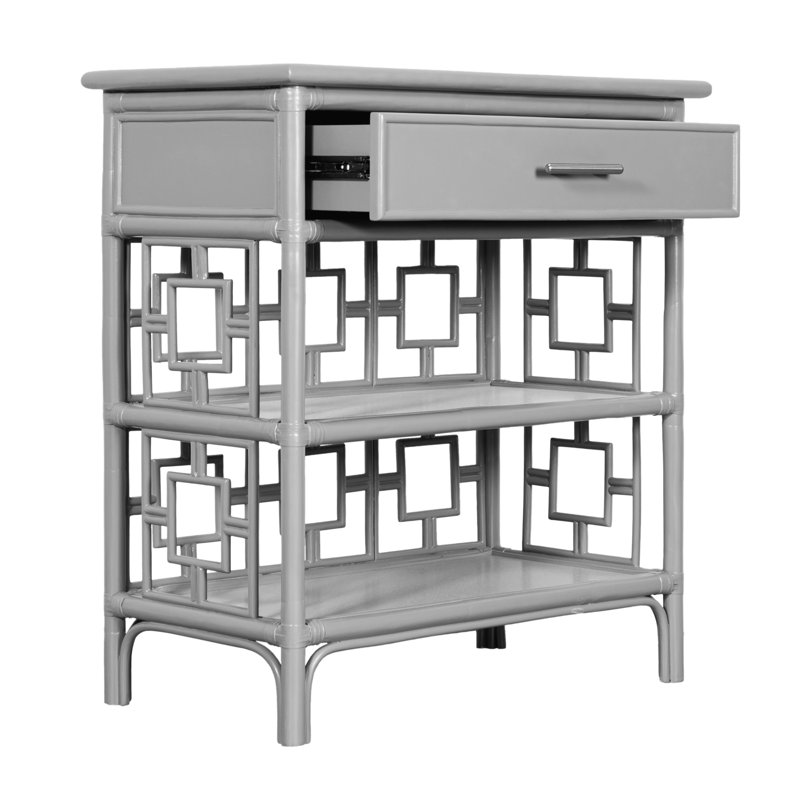 Sobe End Table, Light Gray