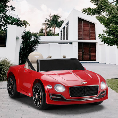 Voiture électrique pour enfants avec télécommande à piles Bentley
