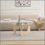 Tables basses en verre Table basse de style campagnard Mid-Century-130020425-130020428