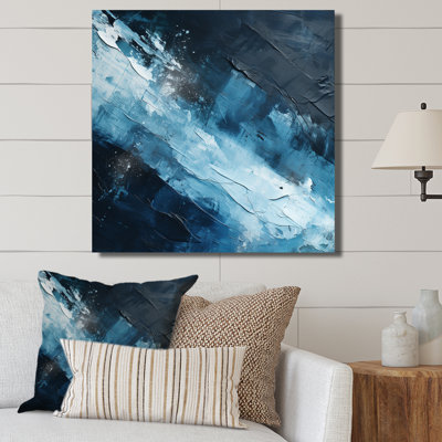 «Northern Sky Blue Harmony I», reproduction sur toile