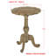 Mabel Fir Wood End Table, Natural