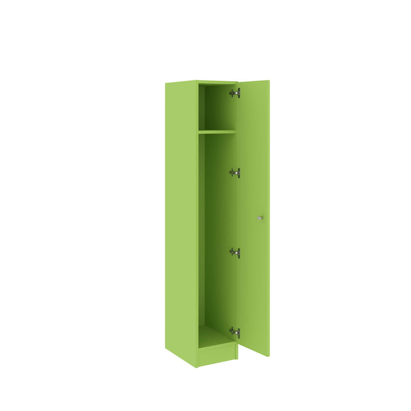 Armoire de vestibule de classe simple à un compartiment avec porte, Îlot