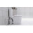 Upflush Toilet For Basement, 600W Macerating Toilet System With Powerful Dual Flush, Elongated 17.25 ADA Comfort, Soft-Close Seat, 3 Water Inlets Connect To Sink, Shower, White