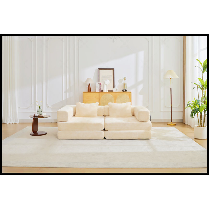 Compression Sofa, Beige