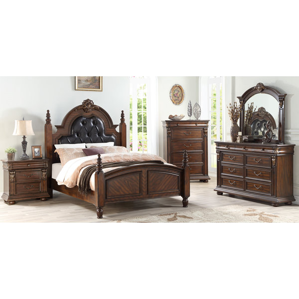 F&L Homes Studio Abdul-Majeed 4 Piece Dresser Set | Wayfair