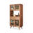 Scandinavian Solid Wood Storage Food Cabinet
