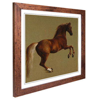 Whistlejacket Horse by George Stubbs - Framed Print