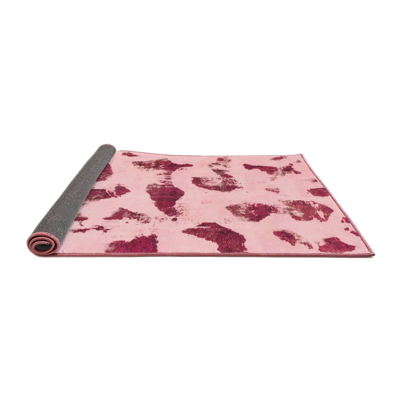 Abstract Indoor Rug, Square 6'