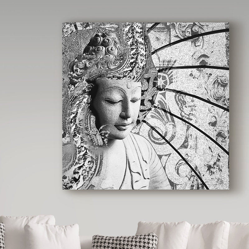Tellaro «Bliss Of Being», reproduction de peinture à l'acrylique sur toile tendue, H 14 po x l 14 po x P 2 po