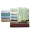 Drap simple taupe - 100% pour la douceur et la détente, brossé des deux côtés, avec taie d'oreiller plate, drap-housse, matelas élastiques de 16 po, 3 pièces vérifiées, velours doux inclus